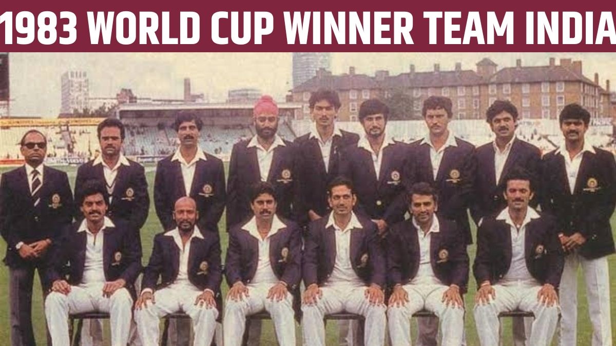 1983 World Cup | Kapil Dev | Sunil Gavaskar |