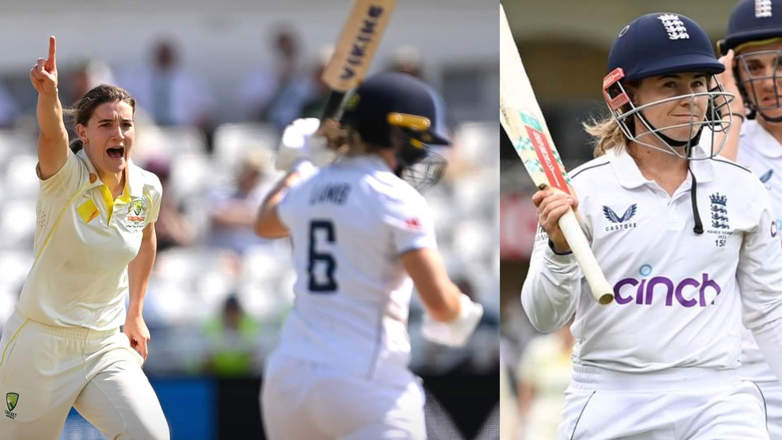 Tammy Beaumont, Australia vs England Women's Test, Ellyse Perry, Emma Lumb