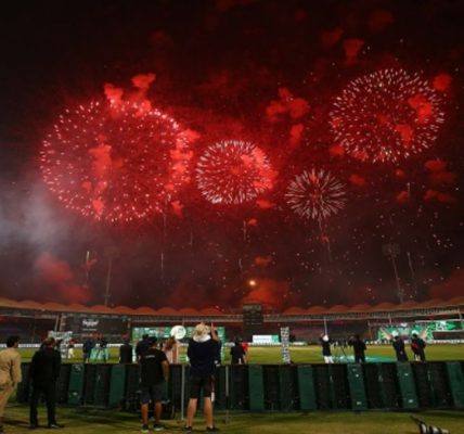 fireworks wankhede stadium